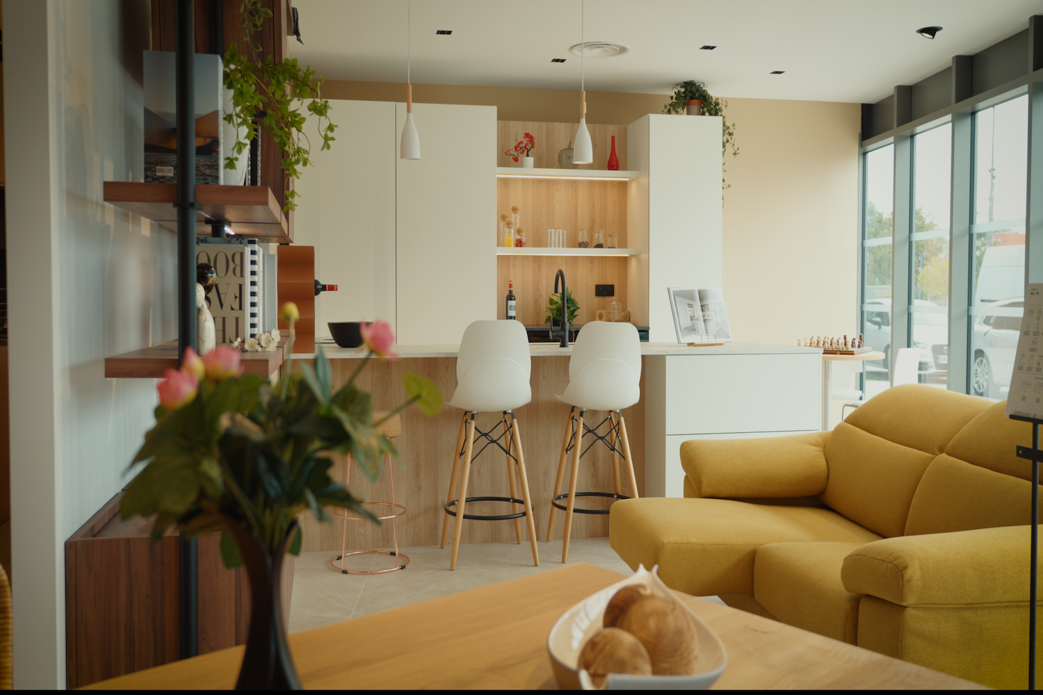 Cucina Zecchinon nello showroom