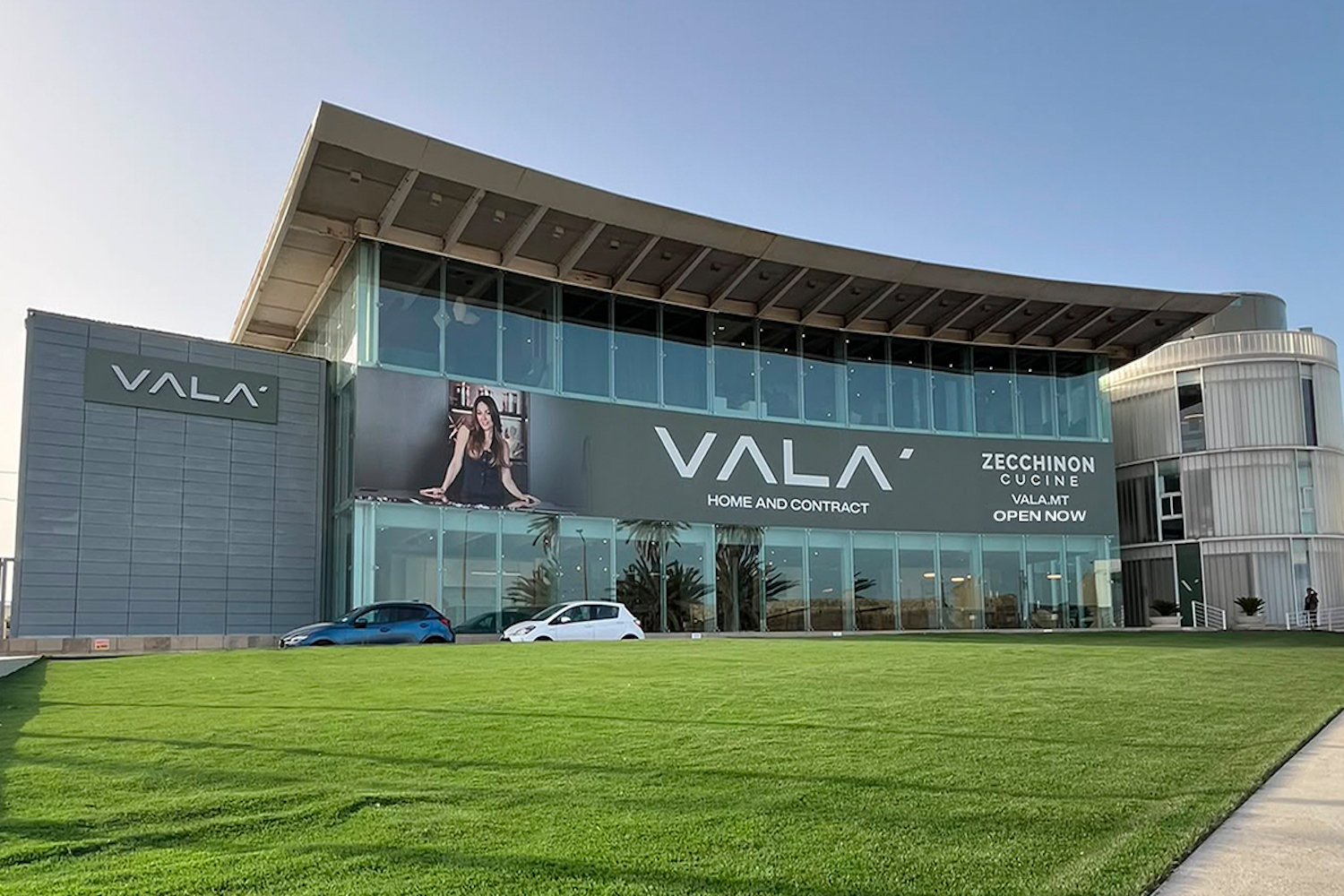 Esterno dello showroom Valà - Malta